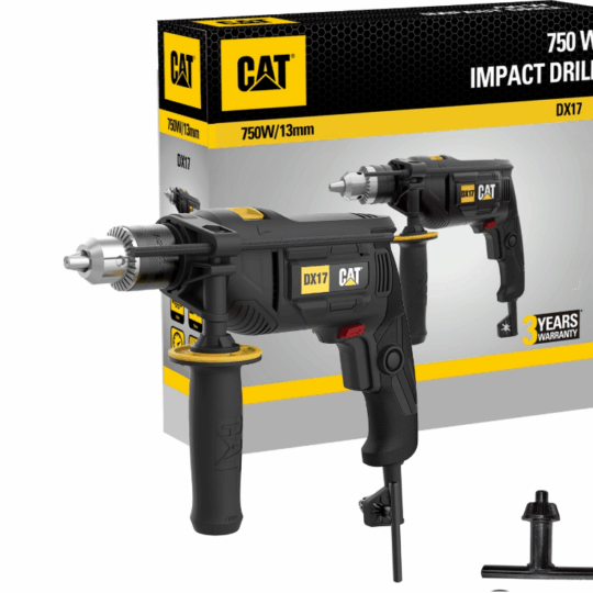 Caterpillar DX17 Ütvefúró 750W 13mm